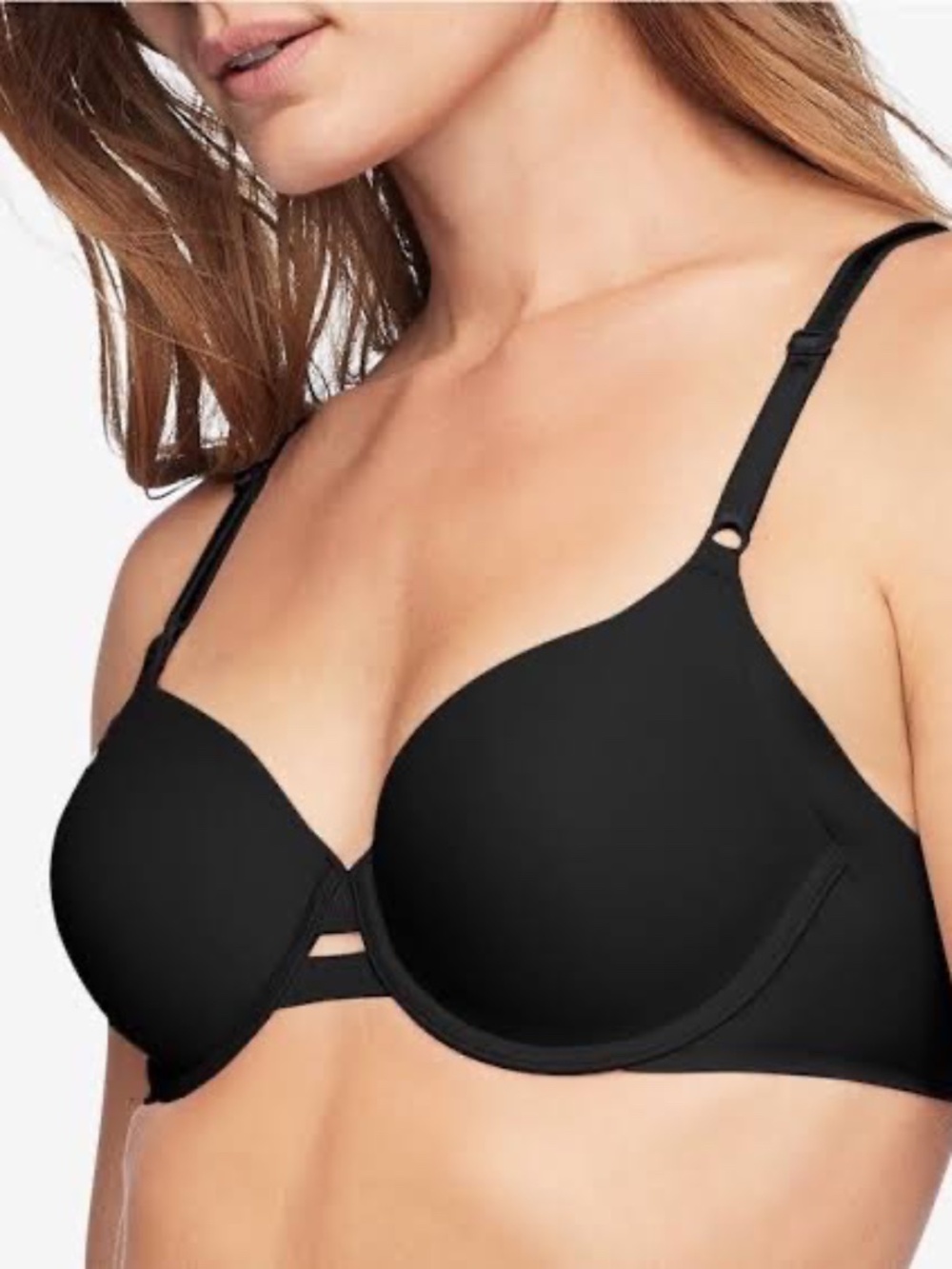 Brand New WARNER'S No Side Effects Underwire Bra - Black Size 36C